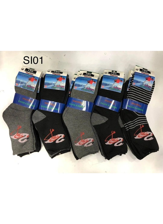 ЗимаНоски термо женские D&A 3434 - женское белье оптом в Dolche Noche