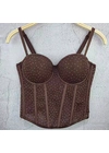 Корсети Корсет жіночий 1097 Коричневий - жіноча білизна оптом у Dolche Noche