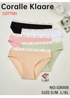 НормаЖенские трусики хлопковые Coralle Klaare 8008 2а - женское белье оптом в Dolche Noche