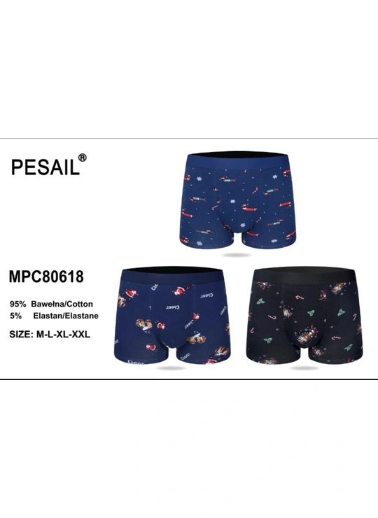 Чоловічі боксери PESAIL MPC80618 Різні кольори - магазин нижнего белья оптом Dolche Noche