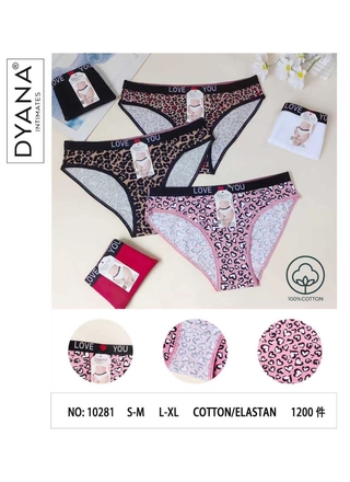 Фото Dyana Жіночі трусики DYANA 10281 10б (22839) – Норма, колір <color>, ціна 42.69<currency>