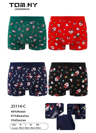 Фото TOM.NY  Чоловічі боксери TOMNY Underwear 25114-C (22930) – Мужские трусы, цвет <color>, цена 68.75<currency>