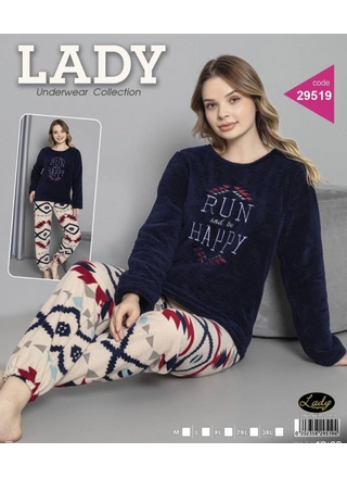 Фото LADY Женская пижама Lady 29519 (17947) – Пижамы, цвет <color>, цена 509.88<currency>
