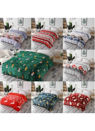 Фото Без Бренда Плед різдвяний 200×230 см (5933) () – Ковдри, колір <color>, ціна <currency>