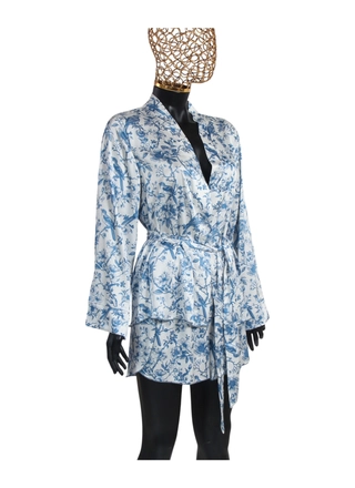 Фото ЦаЦа Комплект халат-шорты 4765 (22276) – Халаты, цвет <color>, цена 445.20<currency>