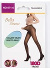 КолготкиКолготи з ефектом прозорості Bella Sirena 671-6 Чорний - женское белье оптом в Dolche Noche