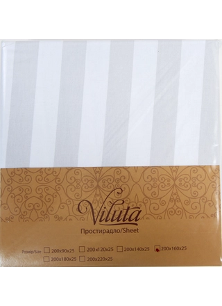 Фото Viluta Простынь на резинке 160*200*25 (22028) – Постельное белье, цвет <color>, цена 438.03<currency>