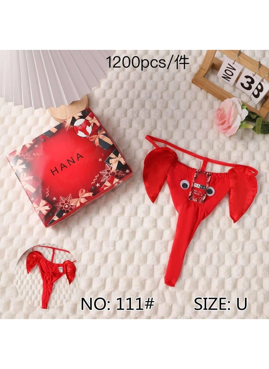 Чоловічі труси стрінги Слоник 111 1F - магазин спідньої білизни оптом Dolche Noche