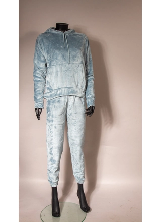 Фото D&A Пижама женская велсофт *LY* 6361 (17646) – Пижамы, цвет <color>, цена 472.78<currency>