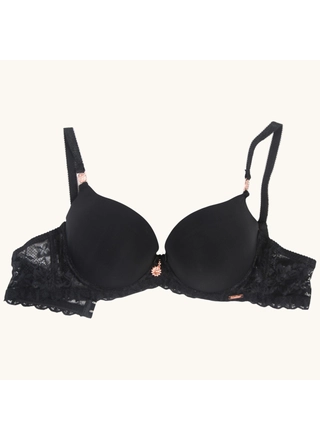 Фото AIMINA Бюстгальтер *B* AIMINA 1733   17,2 Чорний (23349) – Чашка B, цвет <color>, цена 187.67<currency>