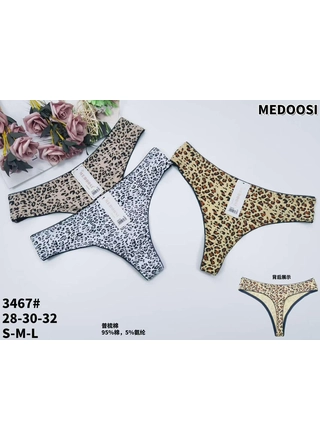 Фото MEDOOSI Труси жіночі MEDOOSI 3467 5в (23143) – Норма, колір <color>, ціна 32.13<currency>