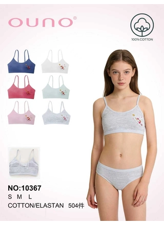 Фото Ouno Топ дитячий OUNO 10367 (18-шт) Різні кольори (23479) – Топи, майки, колір <color>, ціна 95.36<currency>