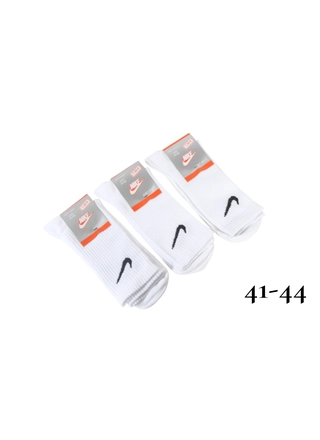 Фото Без Бренда Шкарпетки високі Nike розмір 41-44, 797 Білий (23384) – Весна-осень, цвет <color>, цена 19.04<currency>