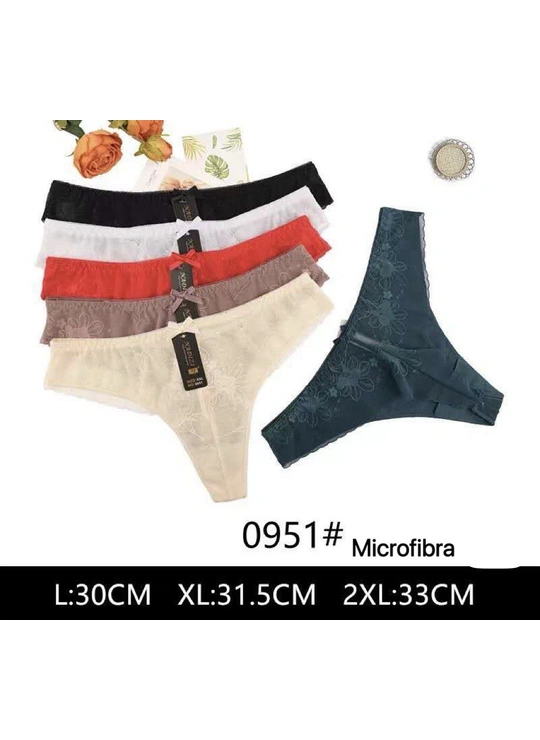 Стрінги Трусики жіночі NADIZI 0951  8d Різні кольори - жіноча білизна оптом у Dolche Noche