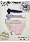 Бавовняні Жіночі бавовняні трусики Coralle Klaare JY9772-18 8с - жіноча білизна оптом у Dolche Noche