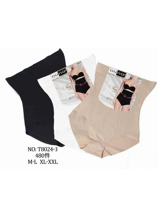 Коригуючі труси Жіночі утягуючі трусики Ouno T8024-3. 11А - жіноча білизна оптом у Dolche Noche