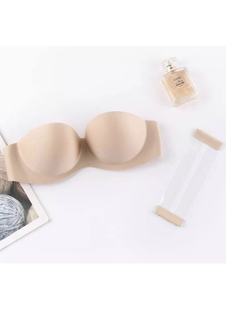 Фото Без Бренда Безшовний бюстгальтер HONS 1501 Бежевий (21613) – Невидимки, цвет <color>, цена 159.27<currency>