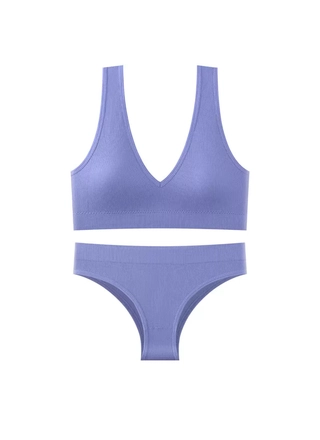 Фото YADAILI Комплект топ трусики Yadali 8879 (18712) – Топ + труси, колір <color>, ціна 151.20<currency>