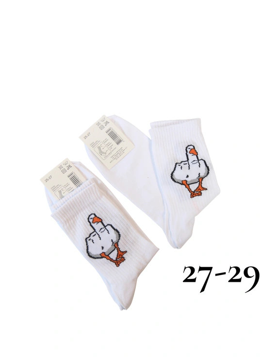 Весна-осінь Шкарпетки бавовняні з малюнком 0079 - жіноча білизна оптом у Dolche Noche