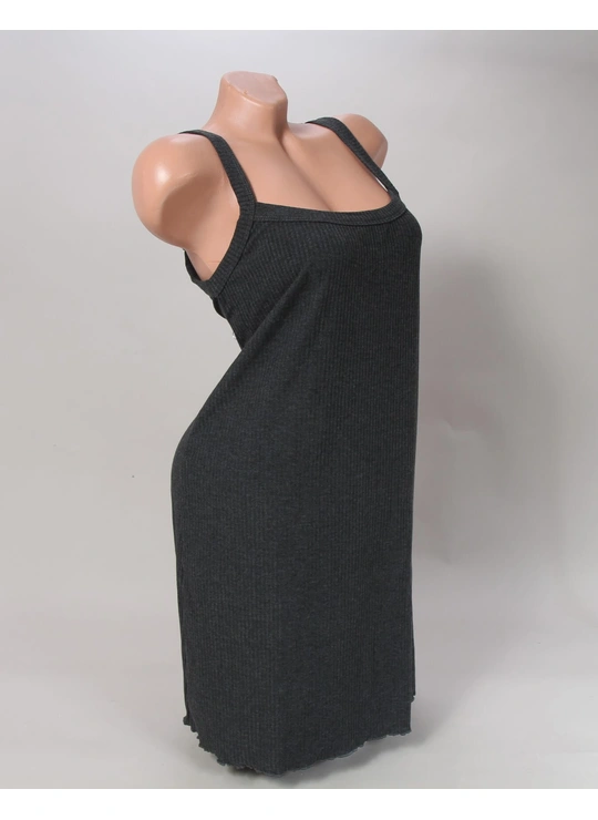 Ночные рубашкиНочная рубашка рубчик ЦаЦа 4727 - женское белье оптом в Dolche Noche