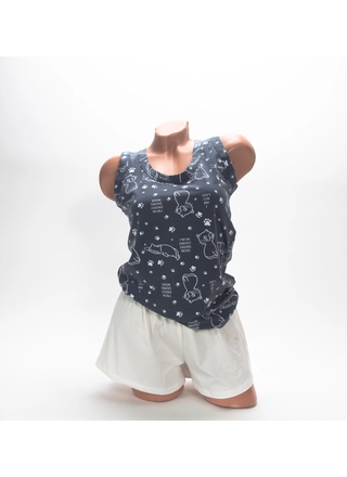 Фото ЦаЦа Комплект шорт для мамы TsaTsa 4749 (18947) – Пижамы, цвет <color>, цена 299.46<currency>