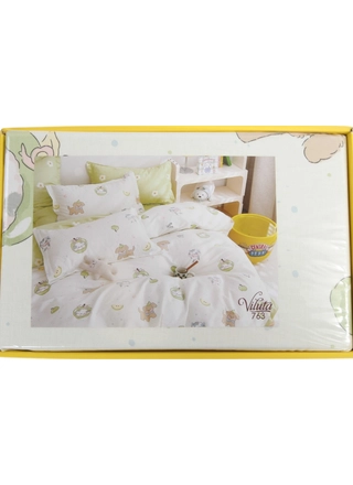 Фото Viluta Комплект детский Твил-сатин 763 (22024) – Постельное белье, цвет <color>, цена 652.13<currency>