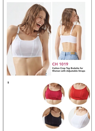 Фото Cottonhill Топик женский cottonhill 1019 Чорний (15272) – Топи, майки, колір <color>, ціна 164.49<currency>