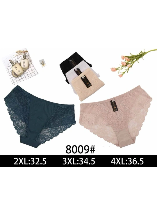Батальные размерыТрусики жіночі Nadizi 8009 8б Різні кольори - женское белье оптом в Dolche Noche