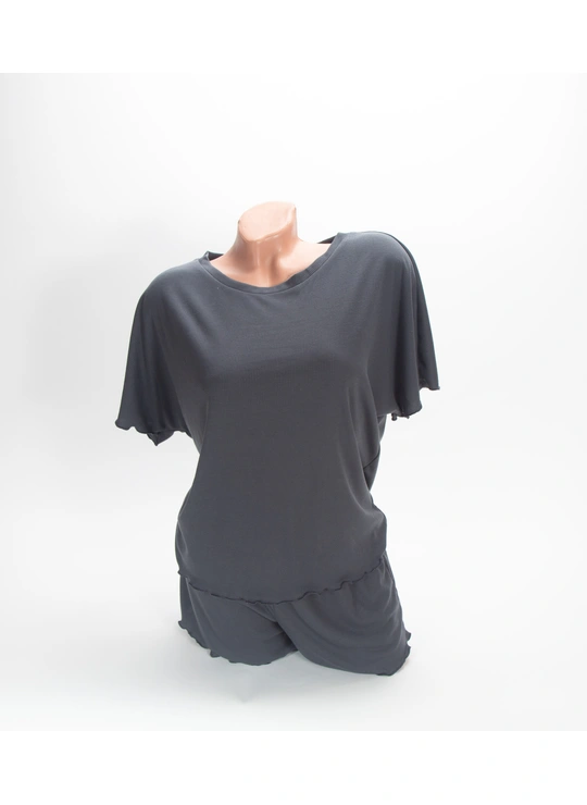 ПижамыФутболка шорти рубчик ЦаЦа 4848 - женское белье оптом в Dolche Noche