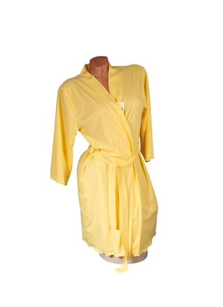 Фото ЦаЦа Халат рубчик короткий 4728 (13678) – Халаты, цвет <color>, цена 330.96<currency>