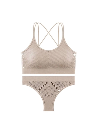 Фото YADAILI Комплект топ трусики 0208 (17211) – Топ + трусы, цвет <color>, цена 141.96<currency>