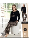 Піжами для дому Піжама трикотаж LADY 11647 Як на фото - жіноча білизна оптом у Dolche Noche