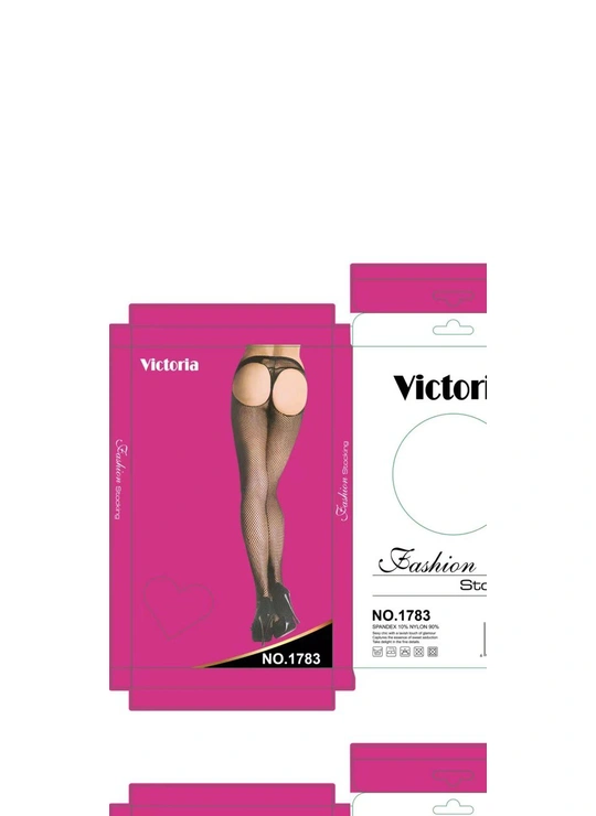 Еротичні панчохи Колготы Victoria 1783 Чорний - жіноча білизна оптом у Dolche Noche