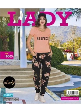 Фото LADY Футболка штаны Lady 10005 (6527) – Пижамы, цвет <color>, цена 301.14<currency>