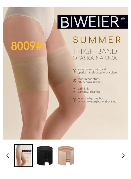 Бандателки Бандалетка від натирання стегон 8009 - жіноча білизна оптом у Dolche Noche