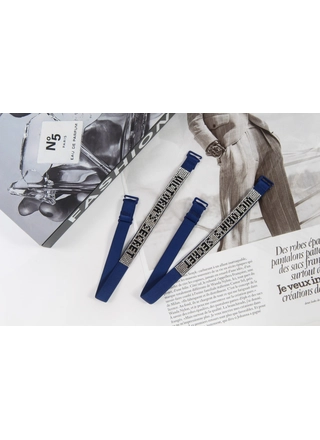 Фото Без Бренда Бритель зі стразами *1.5 см* Victoria*s secret 0018 Синій () – Aксесуари для бюстгалтера, колір <color>, ціна <currency>