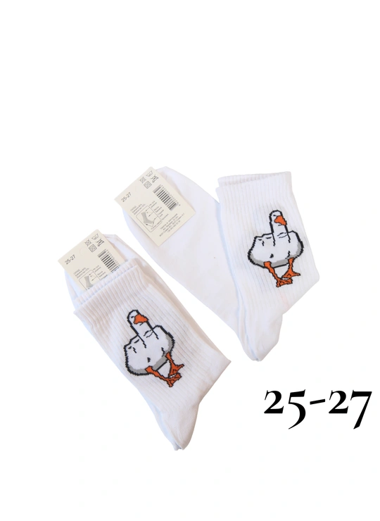 Весна-осінь Шкарпетки бавовняні з малюнком 0079 - жіноча білизна оптом у Dolche Noche