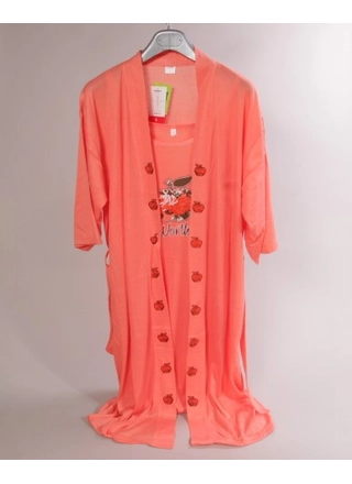 Фото Без Бренда Халат Ночная рубашка NAMKY BK-10 (12614) – Пеньюари, цвет <color>, цена 325.27<currency>