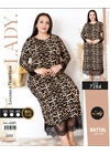 Ночные рубашкиПлатье больших размеров LADY 7284 - женское белье оптом в Dolche Noche