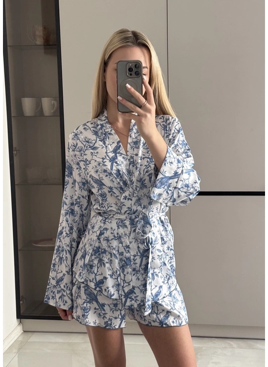 ХалатыКомплект халат-шорты 4765 - женское белье оптом в Dolche Noche