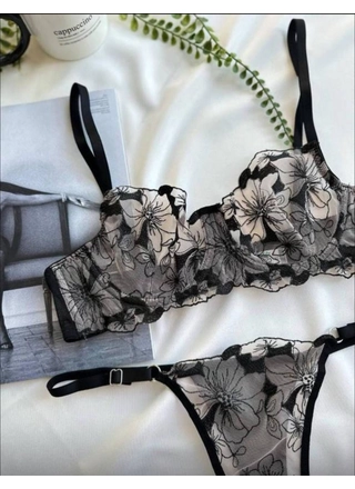 Фото Cottonhill Комплект мереживо квіти BLUE AVEI 098 () – Чашка B, колір <color>, ціна <currency>