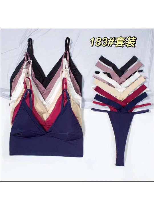 Топы, майкиКомплект топ трусики SEXY 183 14,2 - женское белье оптом в Dolche Noche