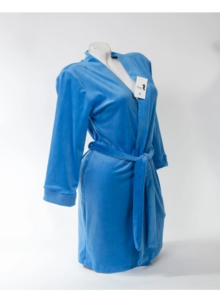 Фото ЦаЦа Плюшевый халат ЦаЦа 4019 (9668) – Халаты, цвет <color>, цена 372.96<currency>