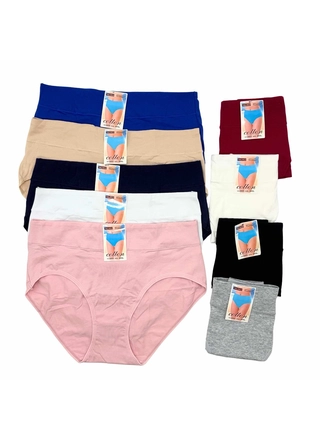 Фото Cotton Женские трусы с высокой посадкой из хлопка 2223 10б. (3179) – Хлопковые, цвет <color>, цена 63.25<currency>