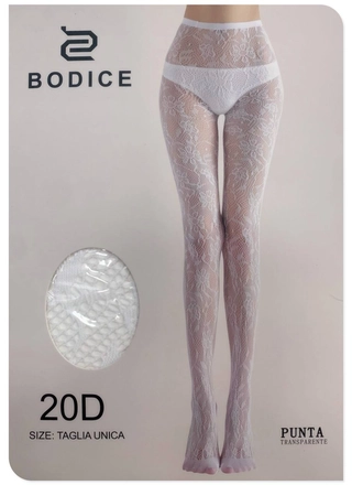 Фото OGMEN Жіночі фантазійні колготки BODICE, мереживні 20 DEN 106 (22957) – Колготки, колір <color>, ціна 122.50<currency>