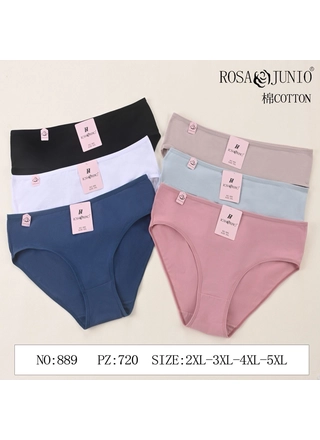 Фото Rosa Junio Труси жіночі Rosa junio 889 2б (5004) – Батальні розміри, колір <color>, ціна 47.74<currency>