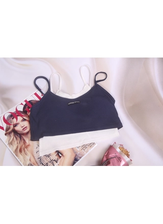 Фото Без Бренда Топик женский обманка 2021  19,2 (10940) – Топы, майки, цвет <color>, цена 94.08<currency>