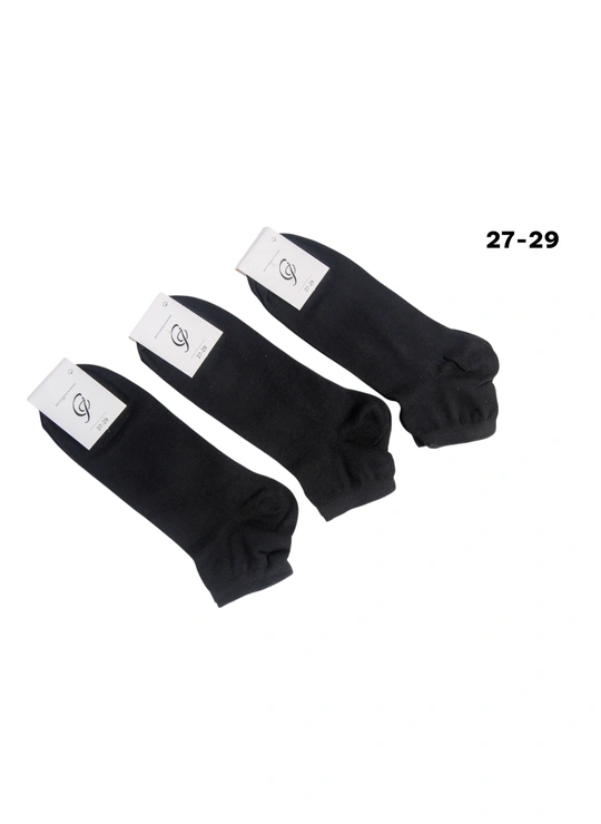 Шкарпетки чоловічі короткі 0062 Чорний - магазин нижнего белья оптом Dolche Noche