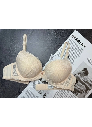 Фото AIMINA Бюстгальтер *B* AIMINA 1723  8,3 Бежевий (23330) – Чашка B, колір <color>, ціна 180.18<currency>