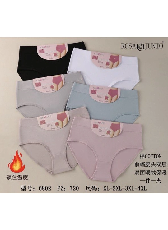 Батальные размерыТермо трусики Rosa Junio CZ6802 8д - женское белье оптом в Dolche Noche